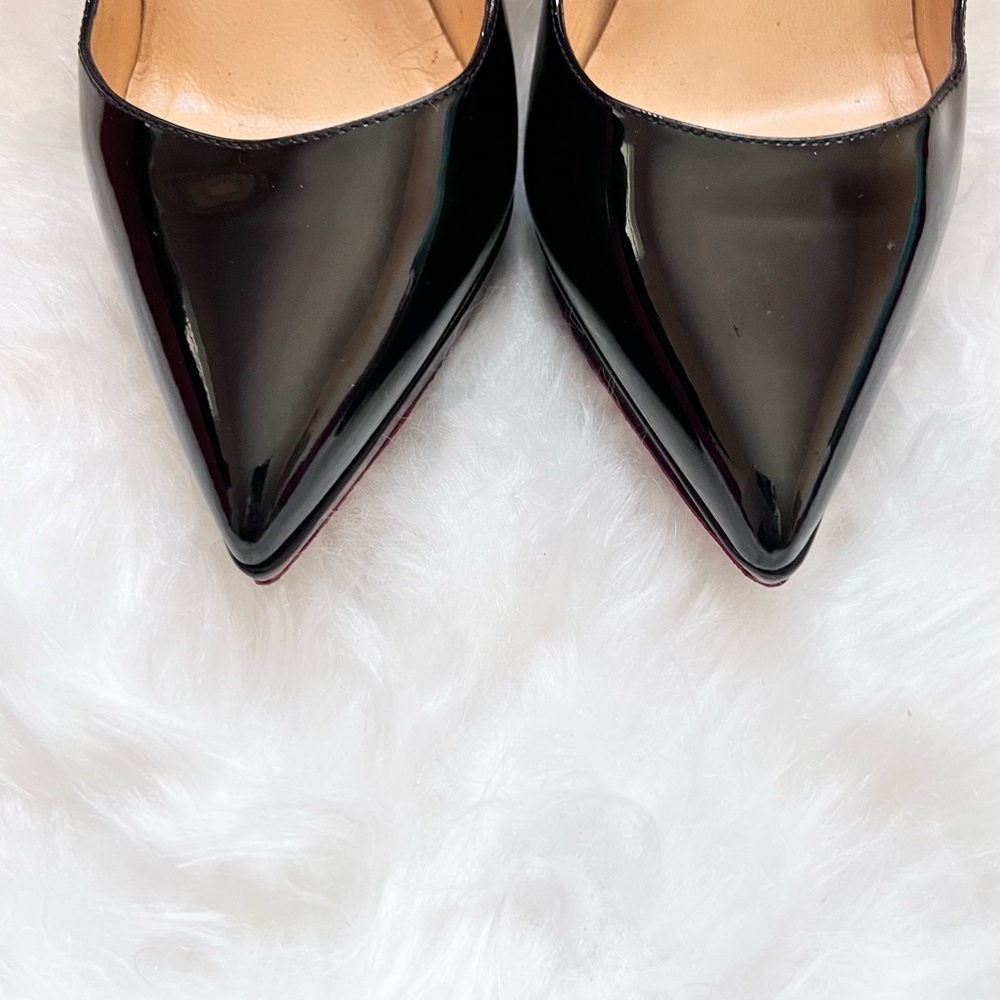 CHRISTIAN LOUBOUTIN Pigalle Plato Patent Leather Heels - Picture 3 of 7
